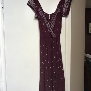 Xhilirartion plum dress